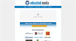 Desktop Screenshot of educatedmedia.com